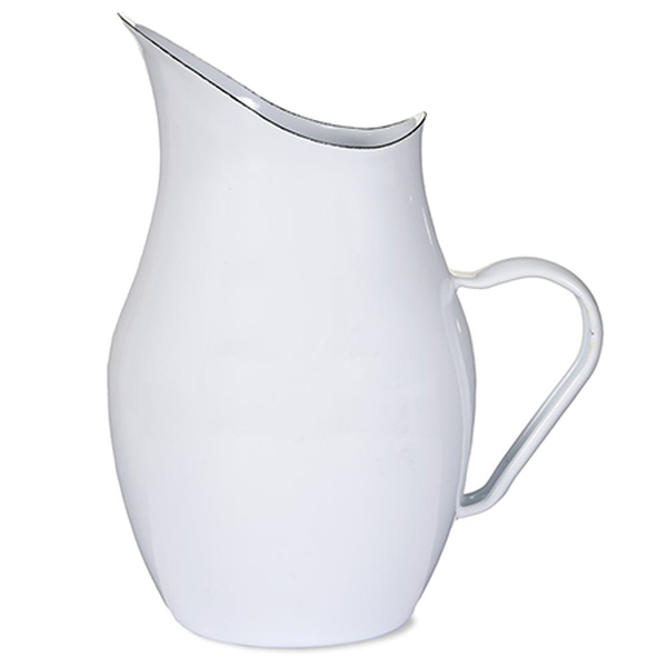 Enamel Water Pitcher from Garden Trading