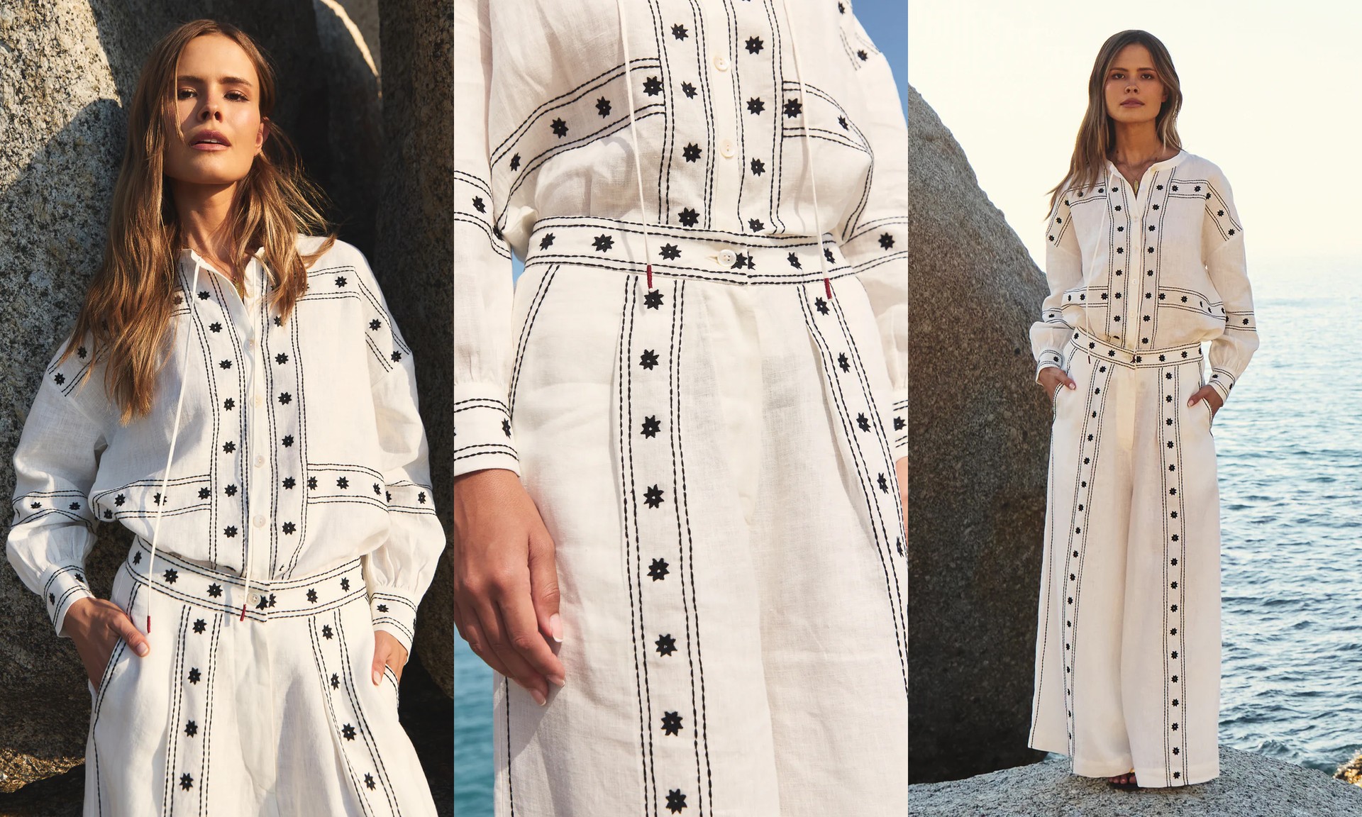 Eden Linen Trousers, £295