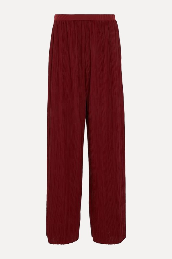 Alfonsa Jersey Wide-Leg Pants from Max Mara