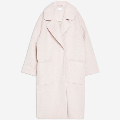 Brushed Coat from Topshop