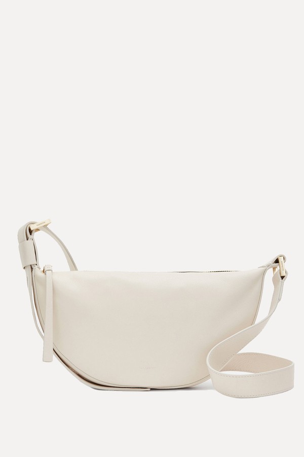 Half Moon Leather Crossbody Bag from AllSaints