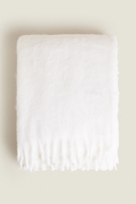 Carded Wool Blanket from Zara Home
