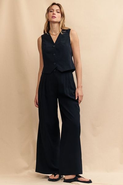 Front Pleat Trousers