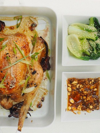 Sesame Roasted Chicken