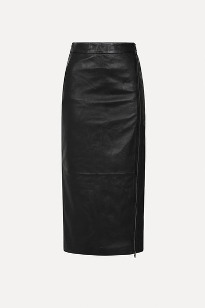 Pencil Skirt With Full Length Zip from Muubaa