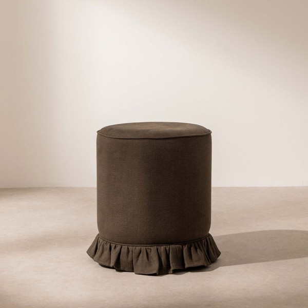 Frill Pouffe from Six The residence