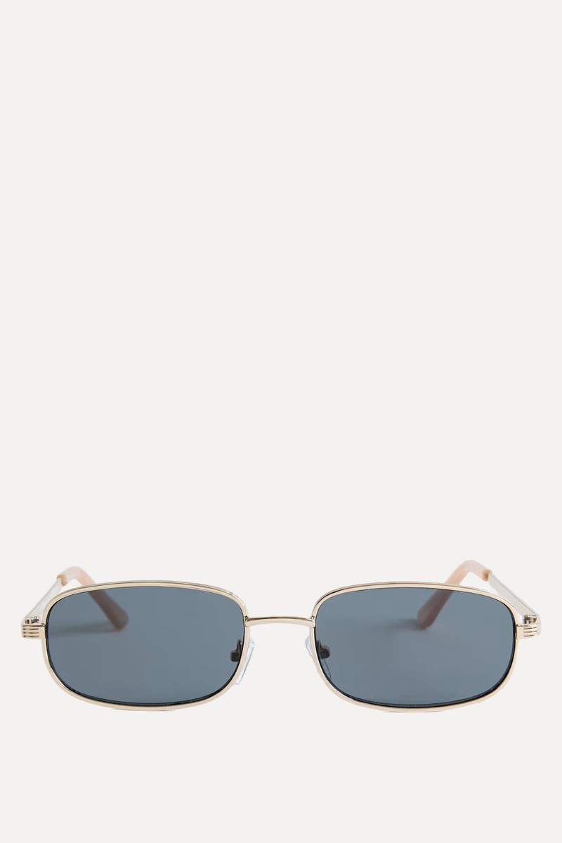 Metal Rectangle Sunglasses