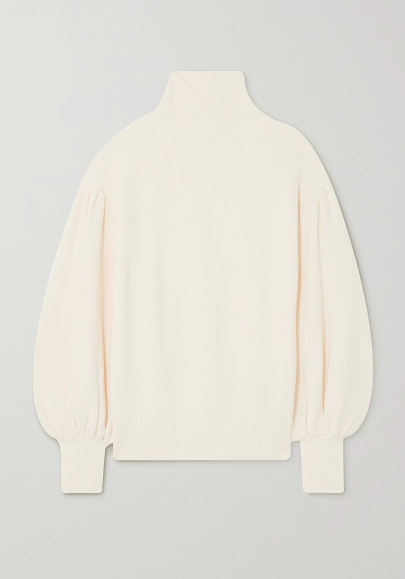 Ribbed Merino Wool Sweater from King & Tuckfield