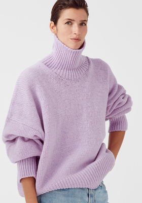 Lilac Knit Jumper from Babaa
