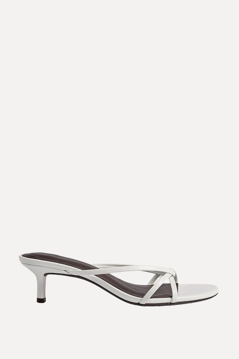 Strappy Kitten Heels
