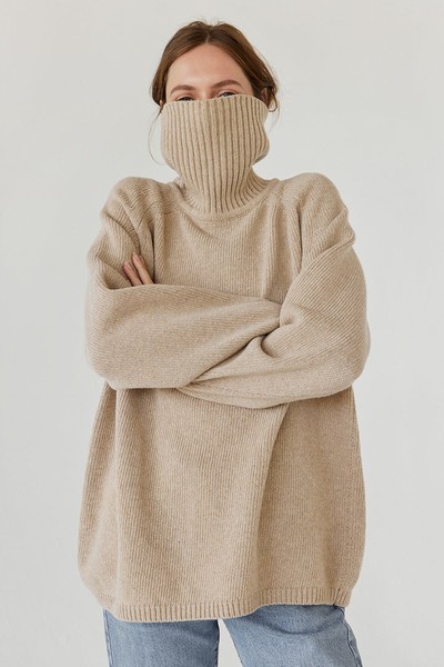 Rudenėja Recycled Wool Turtleneck