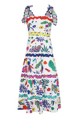 Jade Print Flower Dress from Celia B
