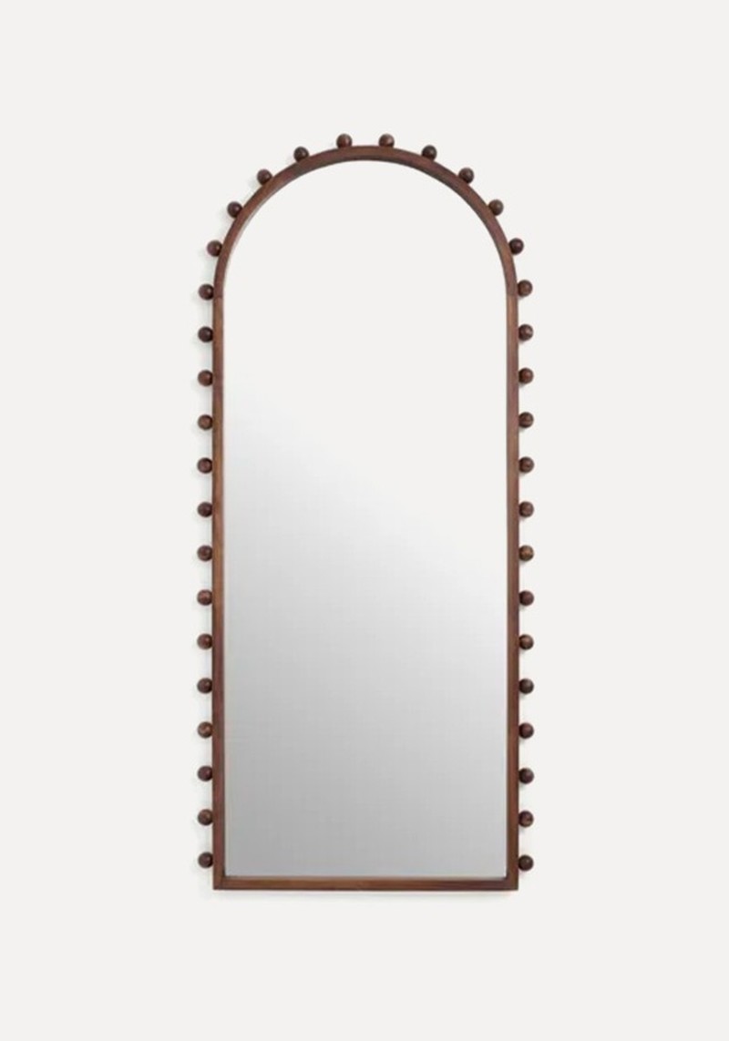 Brooke Bobble Arched Full Length Wall Mirror*