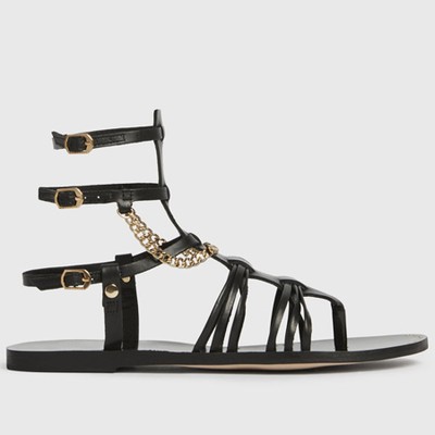 Gelda Leather Sandals