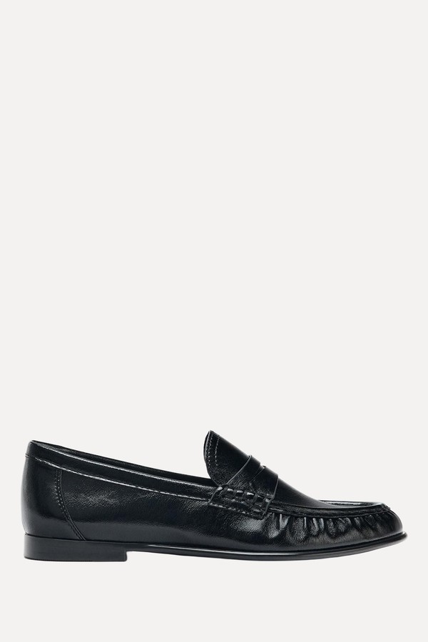 Soft Gathered Loafers