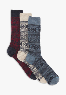 Merino Wool Blend Socks Gift Set from John Lewis & Partners