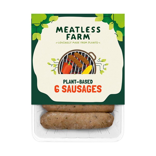 Plant-Based Sausages x6 from Meatless Farm