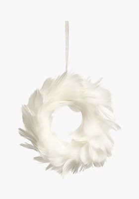 Feather Wreath Tree Decoration from John Lewis