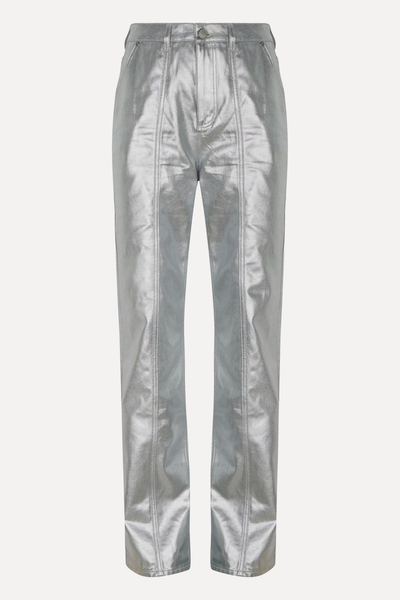 Silver Straight Jeans from Mint Velvet