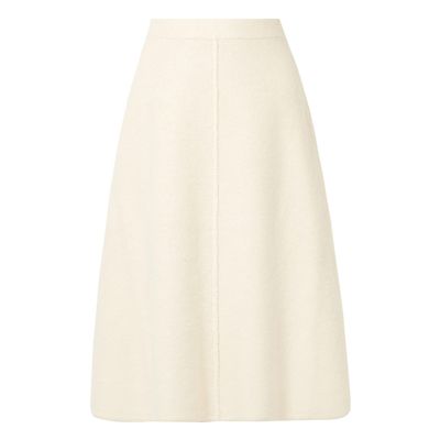 Alpaca & Wool-Blend Midi Skirt from Co