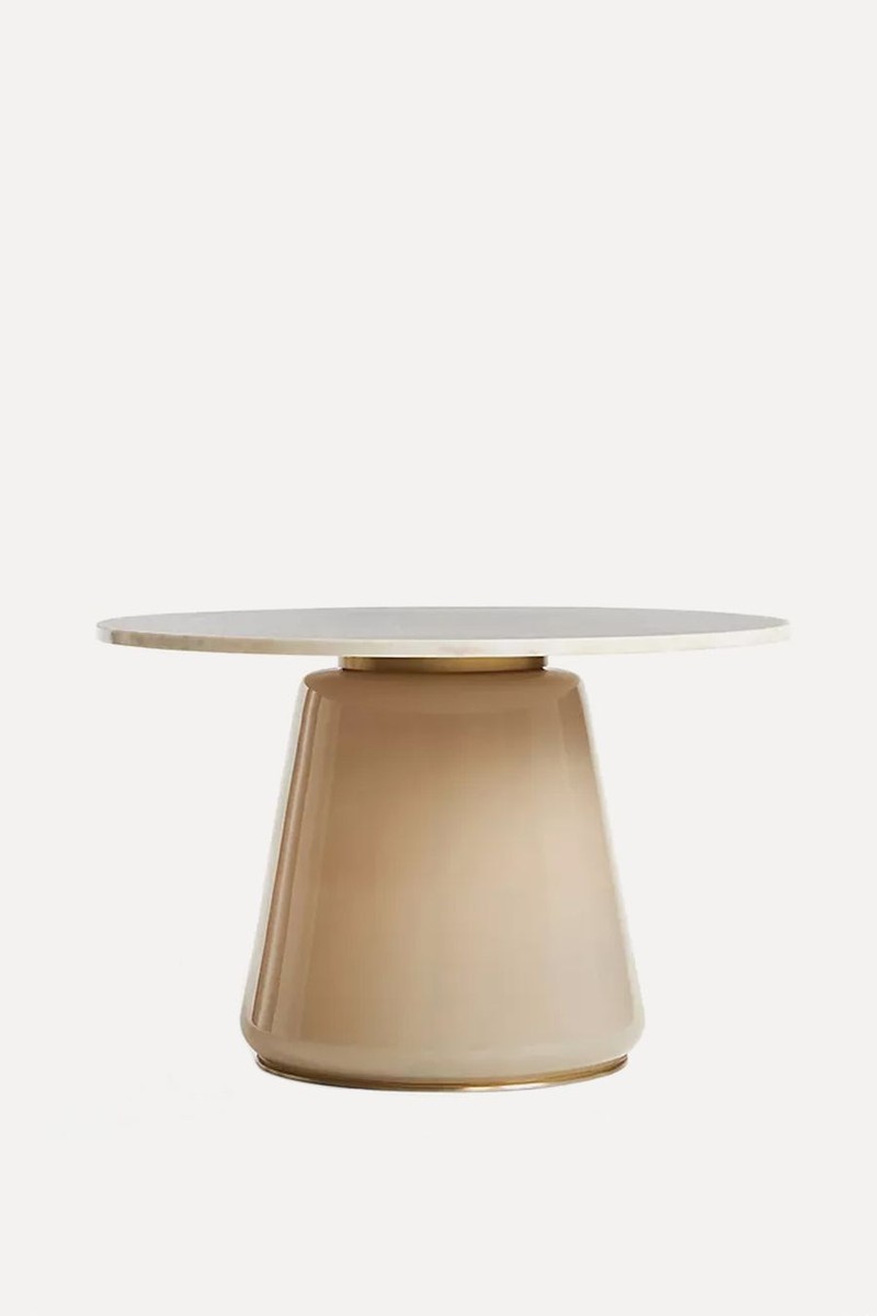 Infinity Glass & Marble Coffee Table from Anthropologie