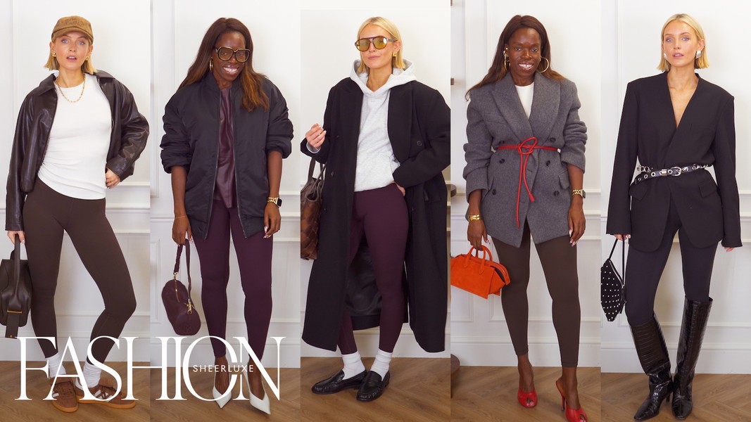 6 Chic Ways To Style Leggings: Workwear, Going-Out & Off-Duty Looks | SheerLuxe Fashion