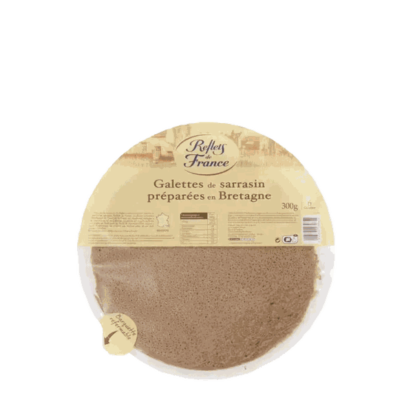 Pack Of 6 Brittany's Buckwheat Pancakes from Reflets de France