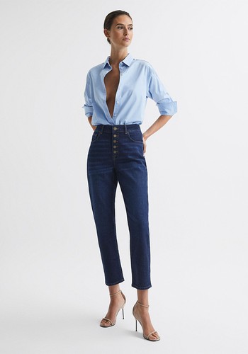 Bailey High Rise Straight Leg Jeans 