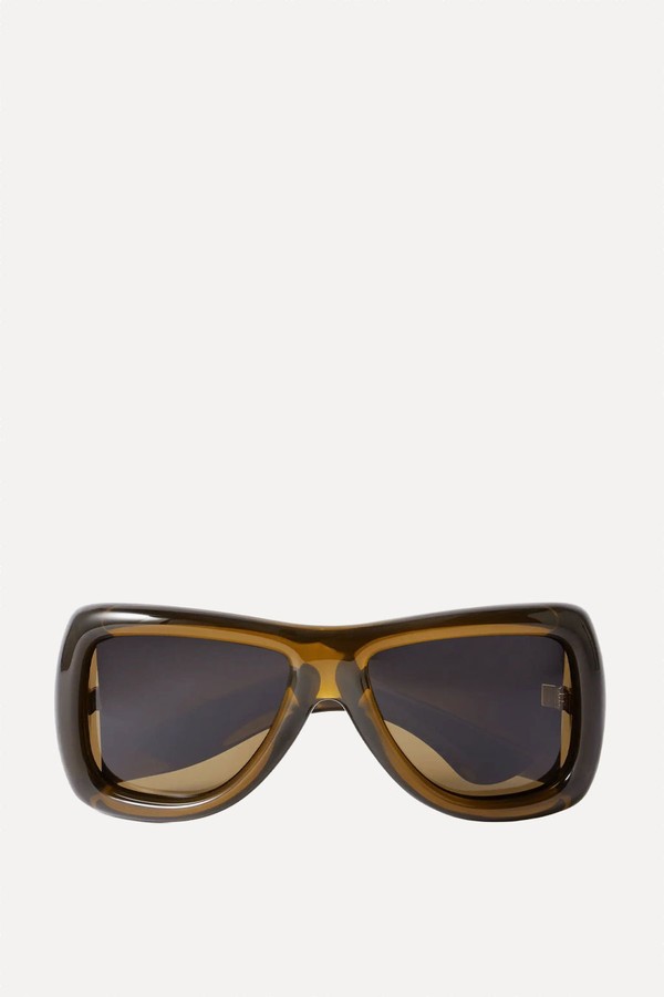 Oversized Pillowed Sunglasses from Saint Laurent