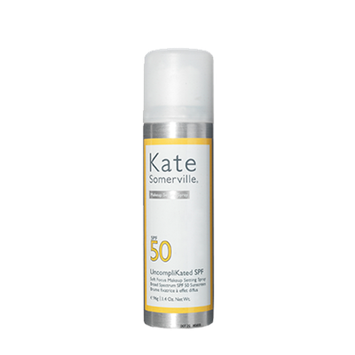 Uncomplikated SPF50 Soft Focus Makeup Setting Spray from Kate Somerville