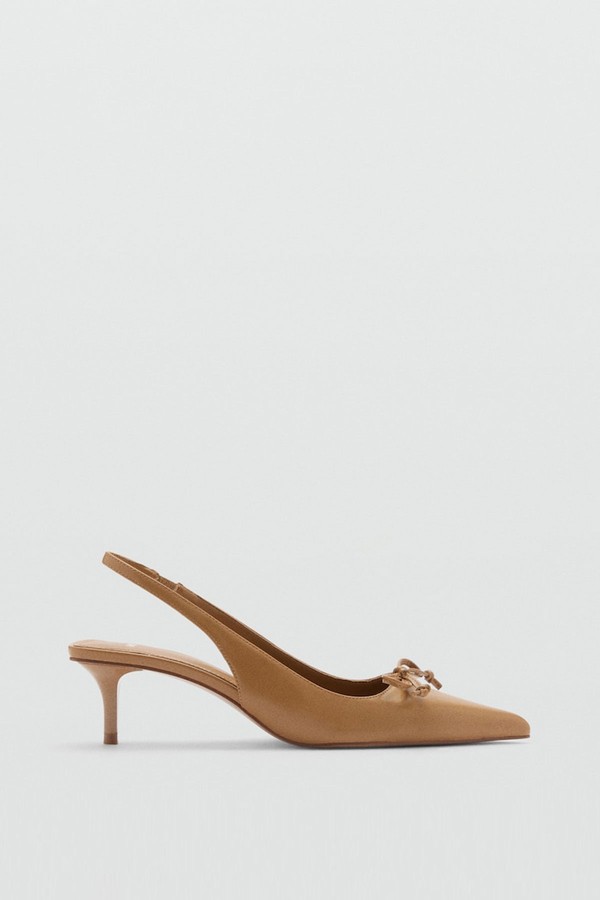 Kitten Shoes With Bow Detail from Mango