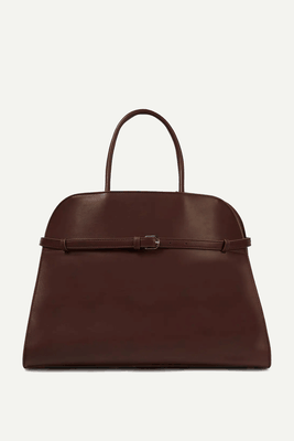 Margaux 15 Buckled Leather Tote from The Row