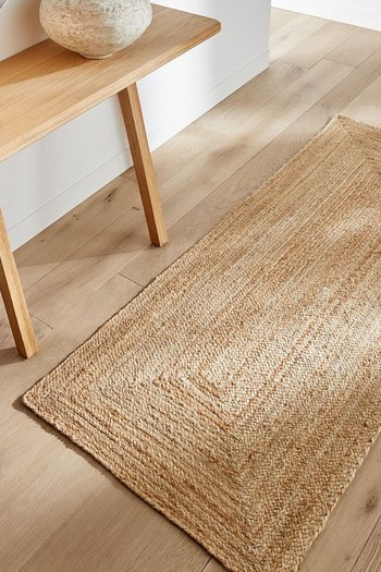 Hempy Hand Woven Jute Runner Rug from La Redoute