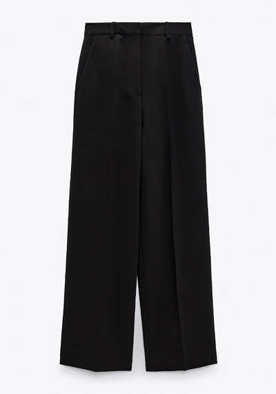 Masculine Wide Leg Trousers from Zara