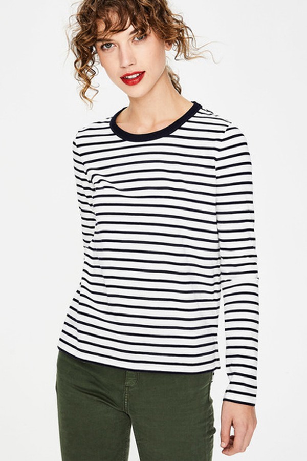 Crew Neck Breton from Boden