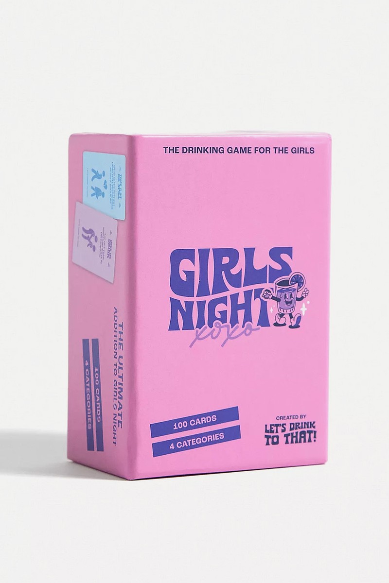 Lets Drink To That Girls Night Card Game from Lets Drink To That