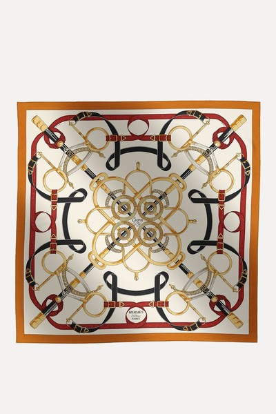 Eperon D'Or Forever Scarf 90  from Hermès