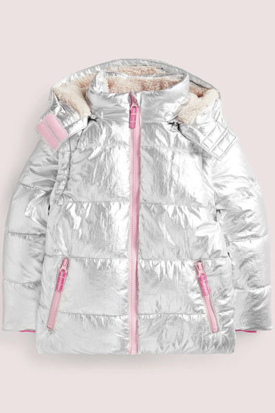 Metallic Cosy 2-in-1 Jacket  from Boden  