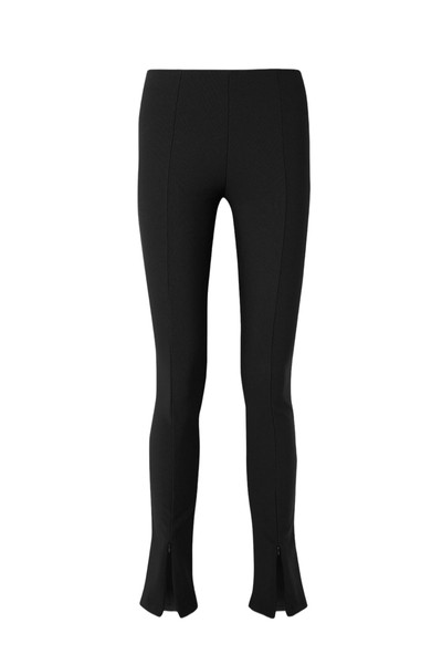 Black Zip Ankle Leggings from The Frankie Shop