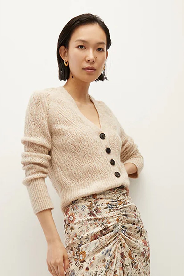 Delent Knit Cardigan