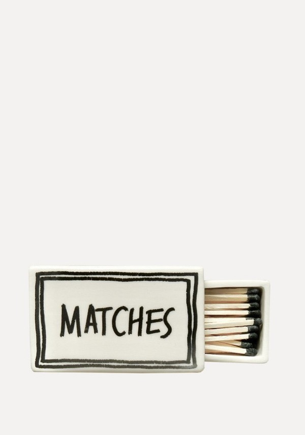 ‘Matches’ Ceramic Matchbox 
