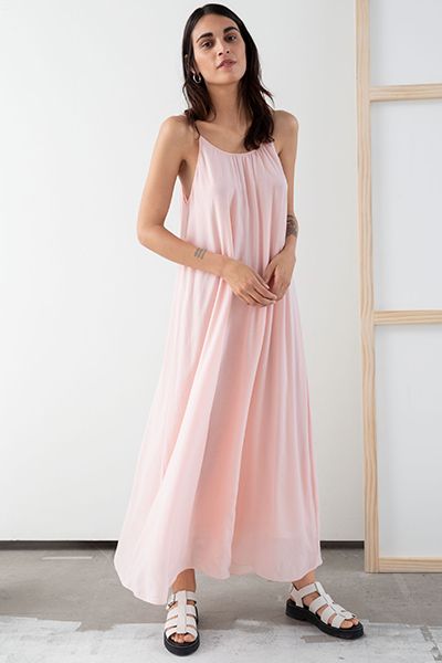 Gathered A-Line Maxi Dress from & Other Stories