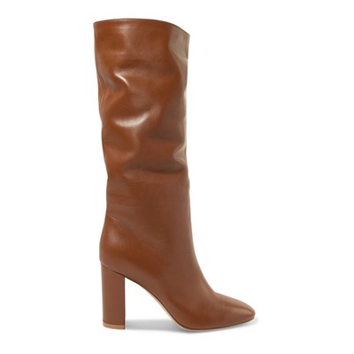 Laura 85 Leather Knee Boots from Gianvito Rossi