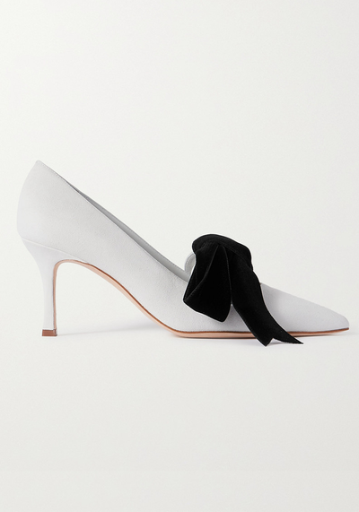 Serba Bow-Detailed Pumps from Manolo Blahnik