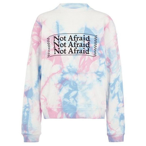 Not Afraid Tie-Dye Sweater from Carne Bollente