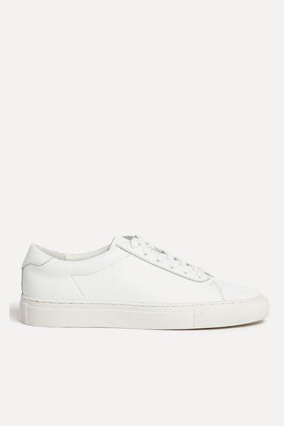 Leather Lace Up Trainers from Marks & Spencer
