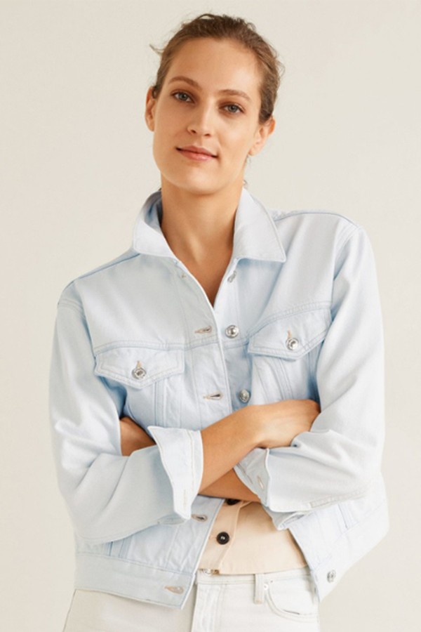 Light Denim Jacket from Mango