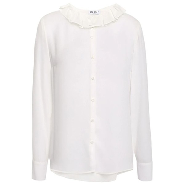 Cupcake Pleated Crepe Shirt from Claudie Pierlot