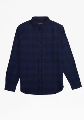 Subtle Check Flannel Shirt