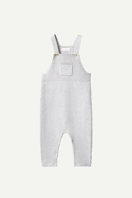 Long Knitted Dungarees  from Mango